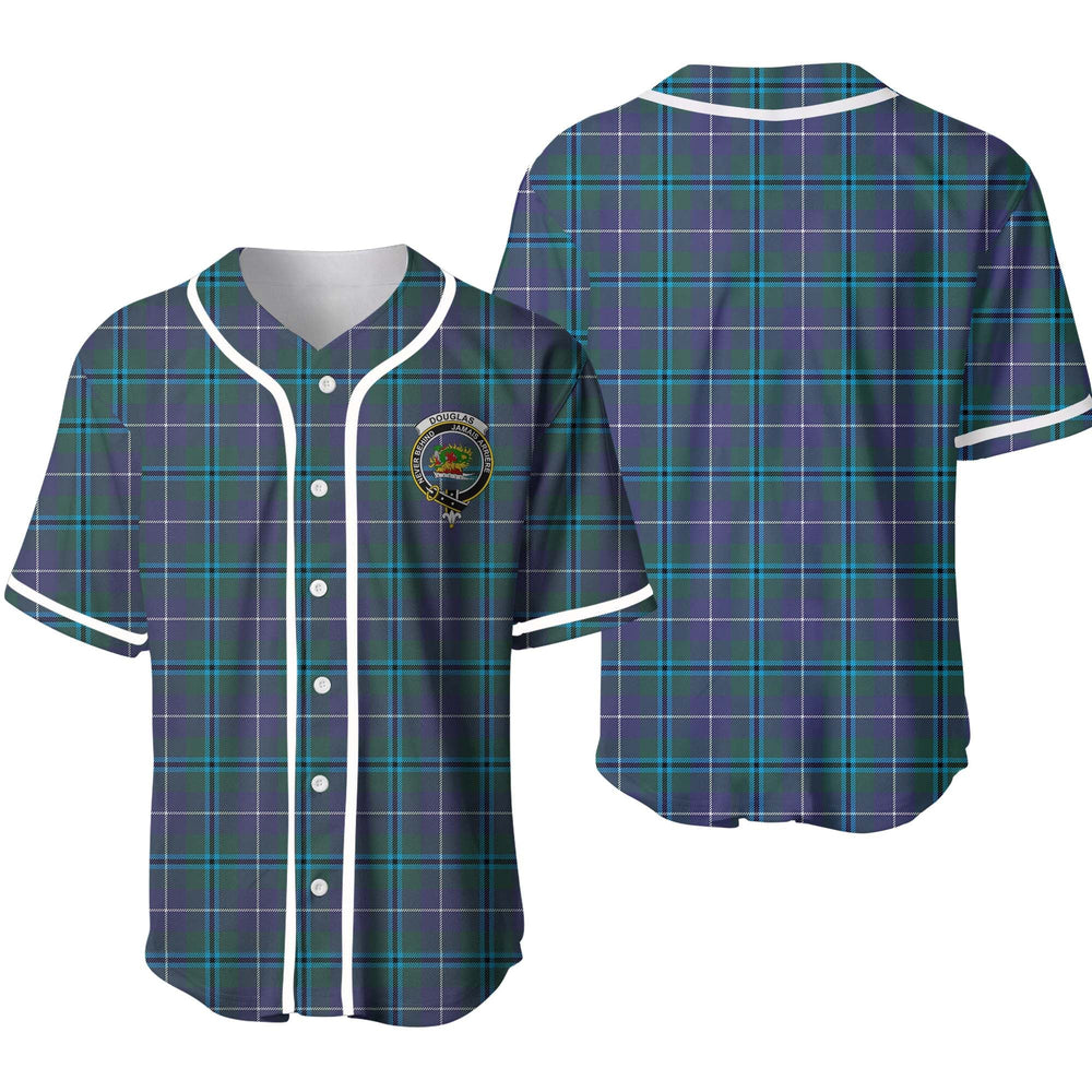 Clan Douglas Tartan Unisex Baseball Jersey UX64ZQ79 Clan Douglas Tartan Today   