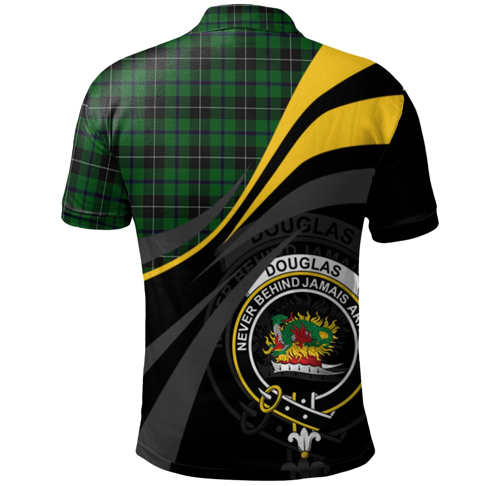 Clan Douglas 02 Tartan Polo Shirt - Royal Coat Of Arms Style MK92 Douglas 02 Tartan Tartan Polo   