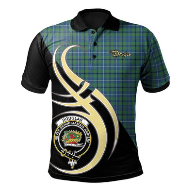 Clan Douglas Ancient Tartan Polo Shirt - Believe In Me Style