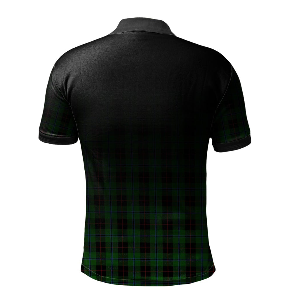 Clan Douglas Black Tartan Polo Shirt - Alba Celtic Style EN74 Douglas Black Tartan Tartan Polo   