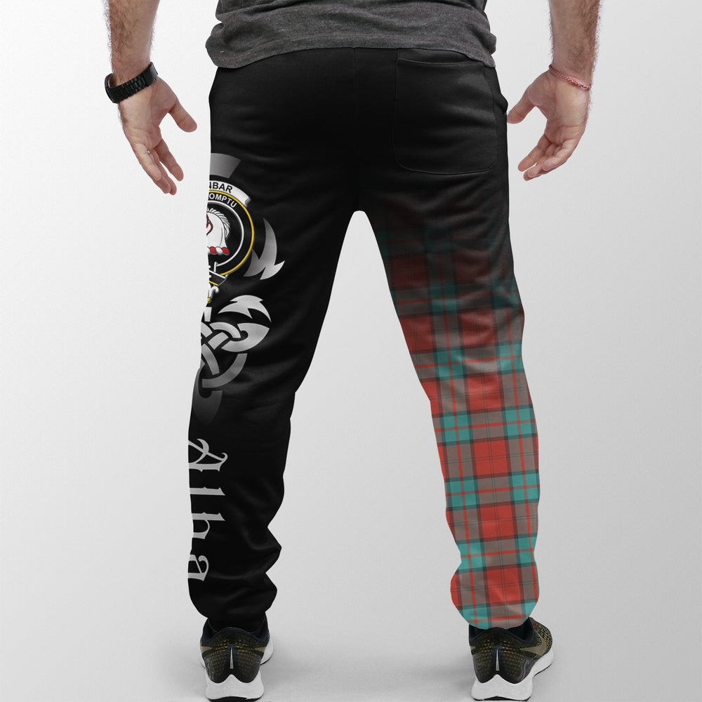 Clan Dunbar Ancient Tartan Crest Jogger Sweatpants  Alba Celtic Style WP16 Clan Dunbar Tartan Today   