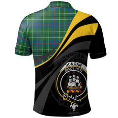 Clan Duncan Ancient Tartan Polo Shirt - Royal Coat Of Arms Style RC45 Duncan Ancient Tartan Tartan Polo   