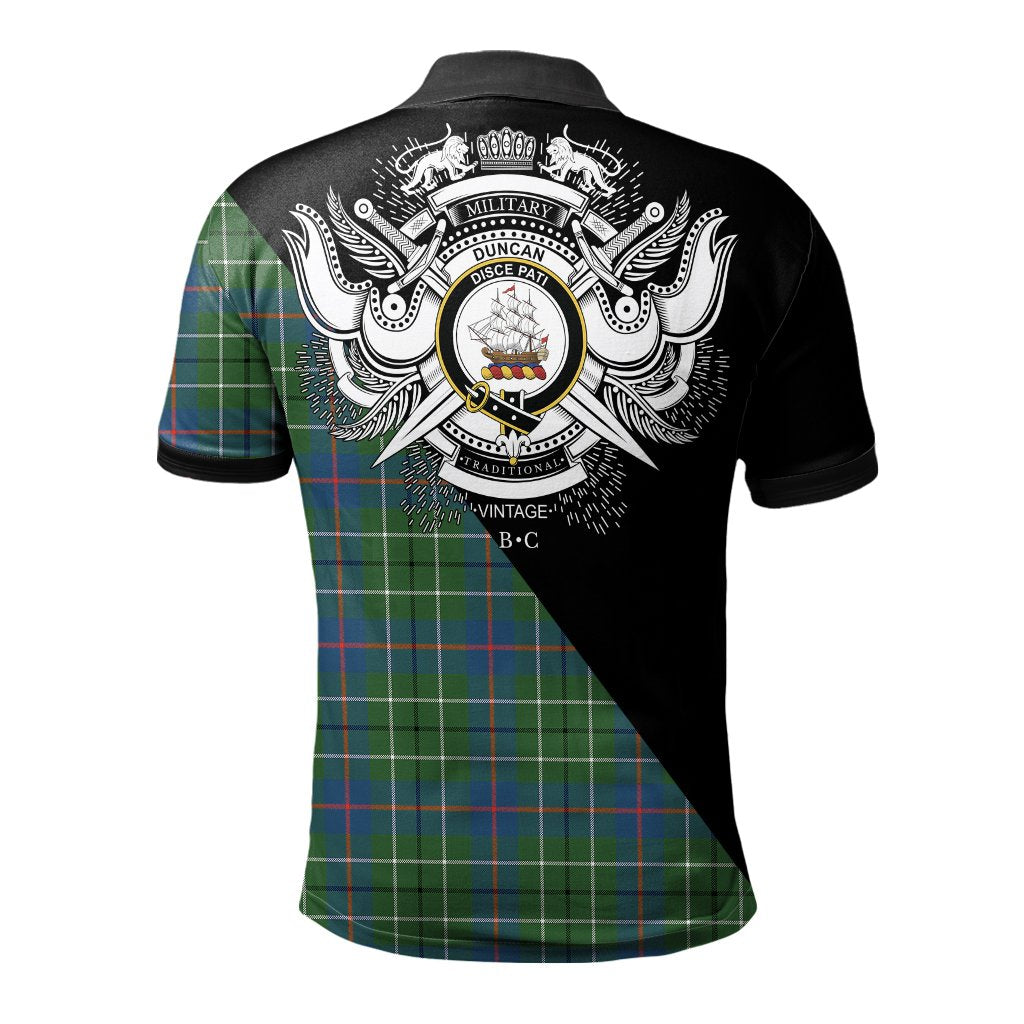 Clan Duncan Ancient Clan - Military Polo Shirt HI49 Duncan Ancient Tartan Tartan Polo   