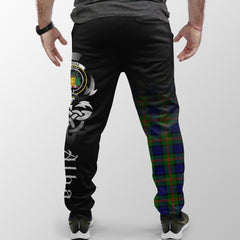 Clan Dundas Modern 02 Tartan Crest Jogger Sweatpants  Alba Celtic Style VH82 Clan Dundas Tartan Today   