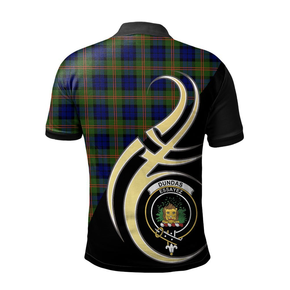 Clan Dundas Modern 02 Tartan Polo Shirt - Believe In Me Style PA47 Dundas Modern 02 Tartan Tartan Polo   