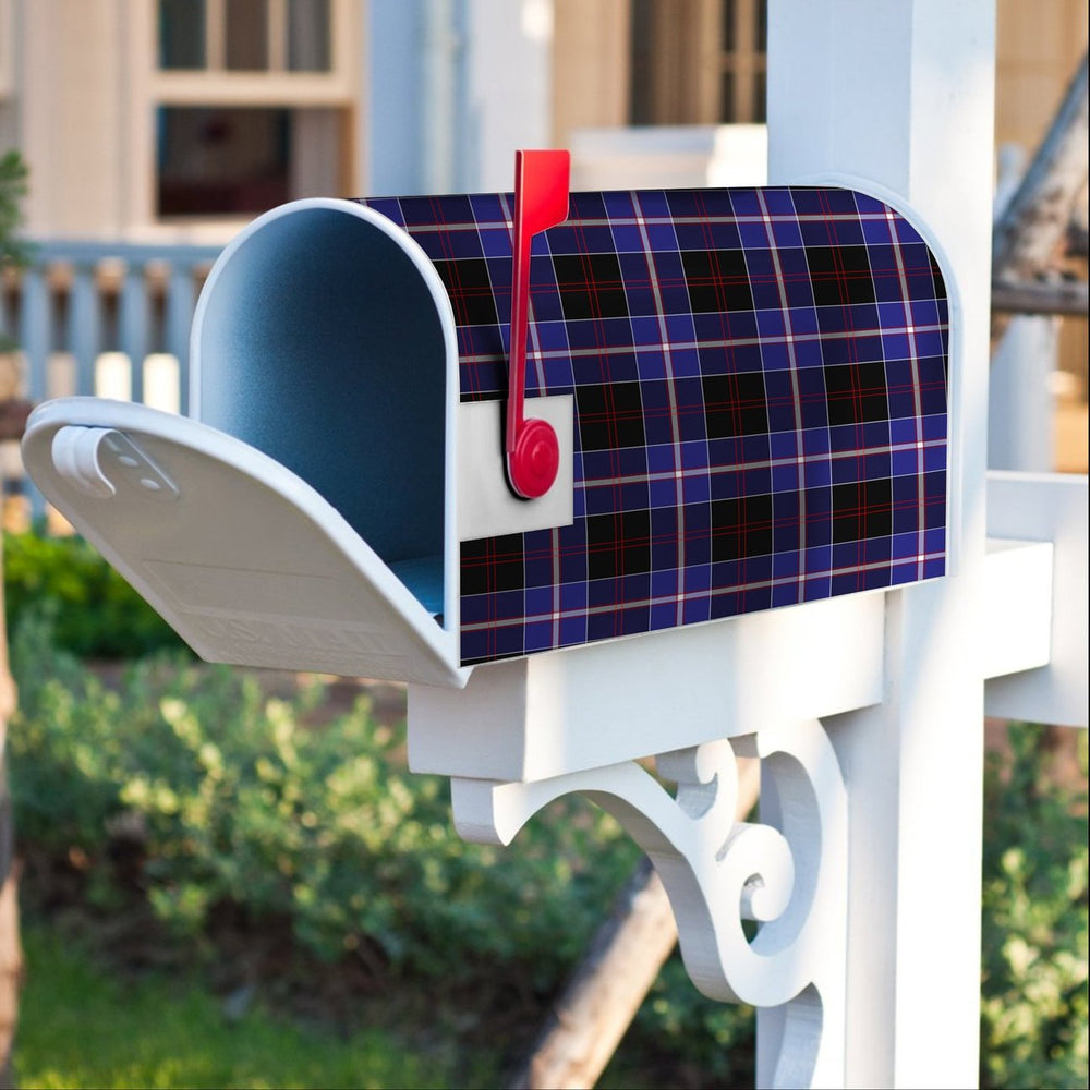 Clan Dunlop Modern Tartan Crest Mailbox BP61 Clan Dunlop Tartan Today   