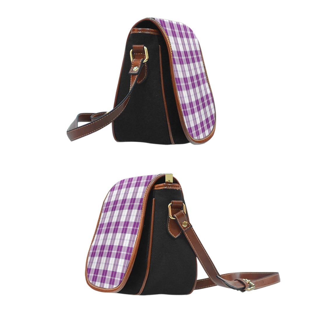 Clan Dunlop Dress Tartan Saddle Handbags YC90 Clan Dunlop Tartan Today   
