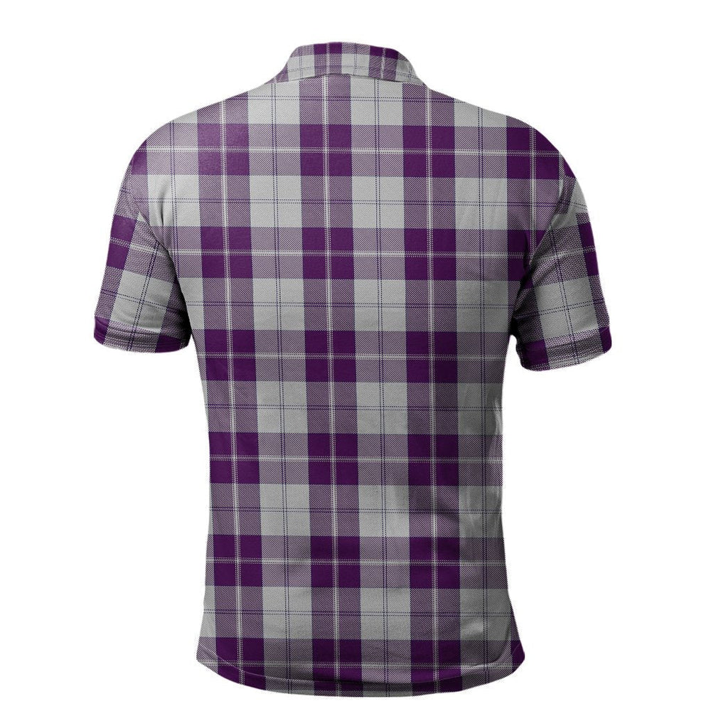 Clan Dunlop Dress Tartan Polo Shirt NE94 Dunlop Dress Tartan Tartan Polo   