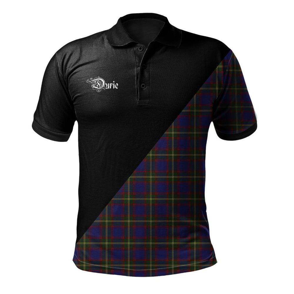 Clan Durie Clan - Military Polo Shirt AW28 Durie Tartan Tartan Polo   
