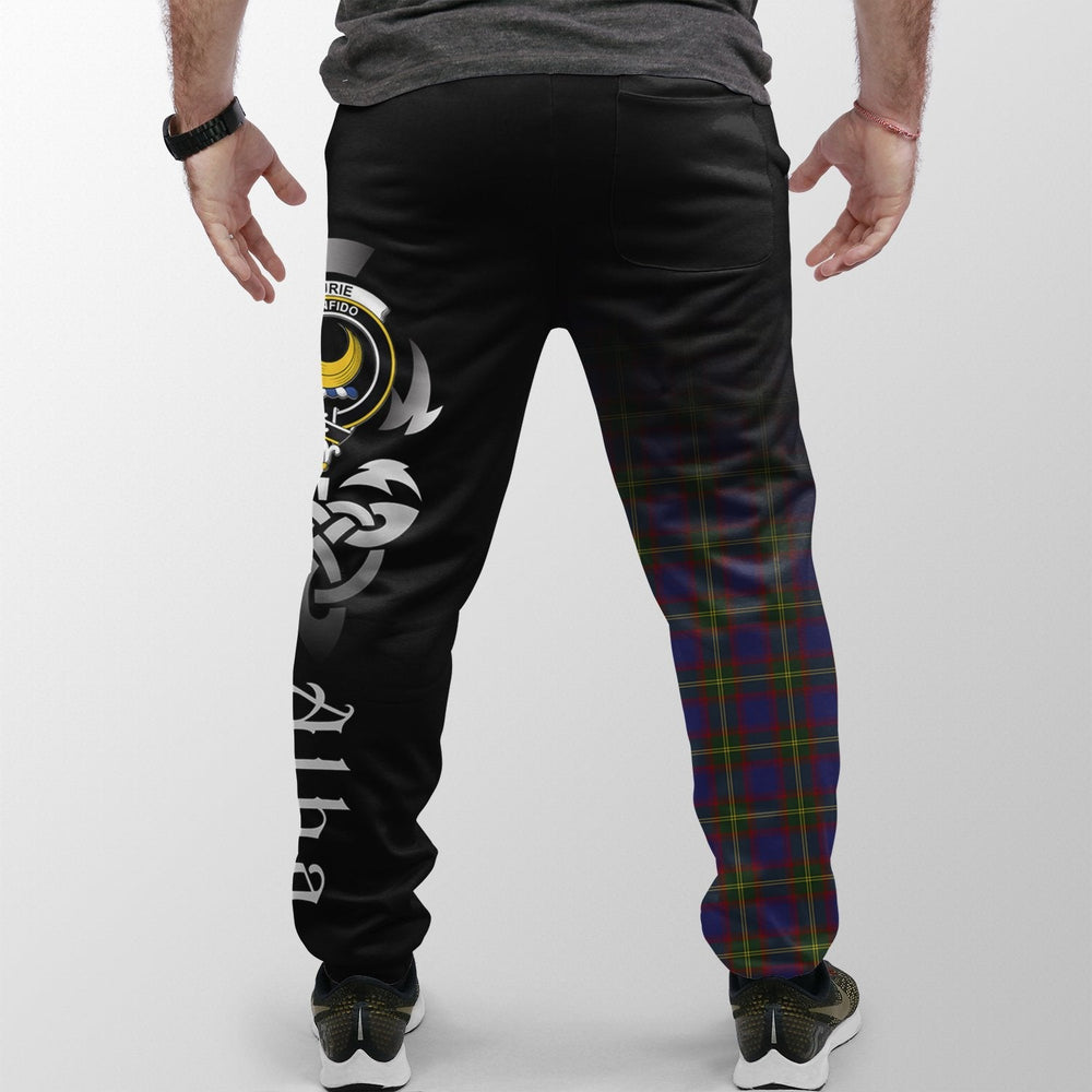 Clan Durie Tartan Crest Jogger Sweatpants  Alba Celtic Style FC31 Clan Durie Tartan Today   