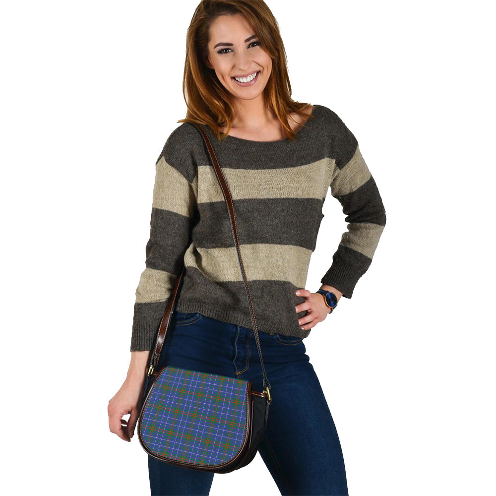 Clan Edmonstone Tartan Saddle Handbags FM23 Clan Edmonstone Tartan Today   