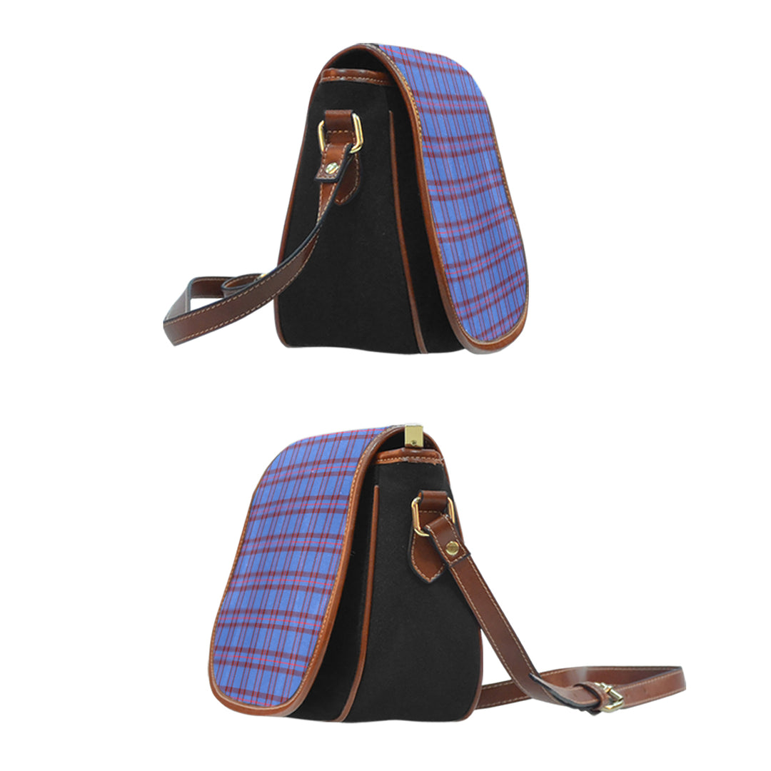 Clan Elliot Modern Tartan Saddle Handbags AN43 Clan Elliot Tartan Today   