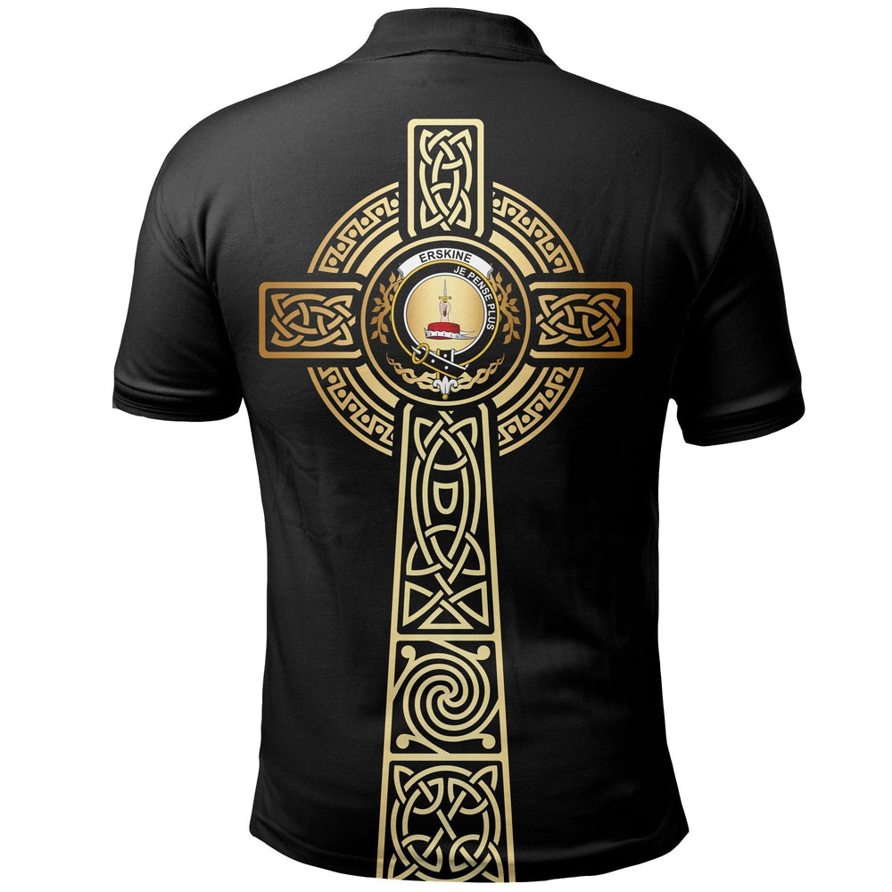 Clan Erskine Clan Unisex Polo Shirt - Celtic Tree Of Life NX92 Erskine Tartan Tartan Polo   