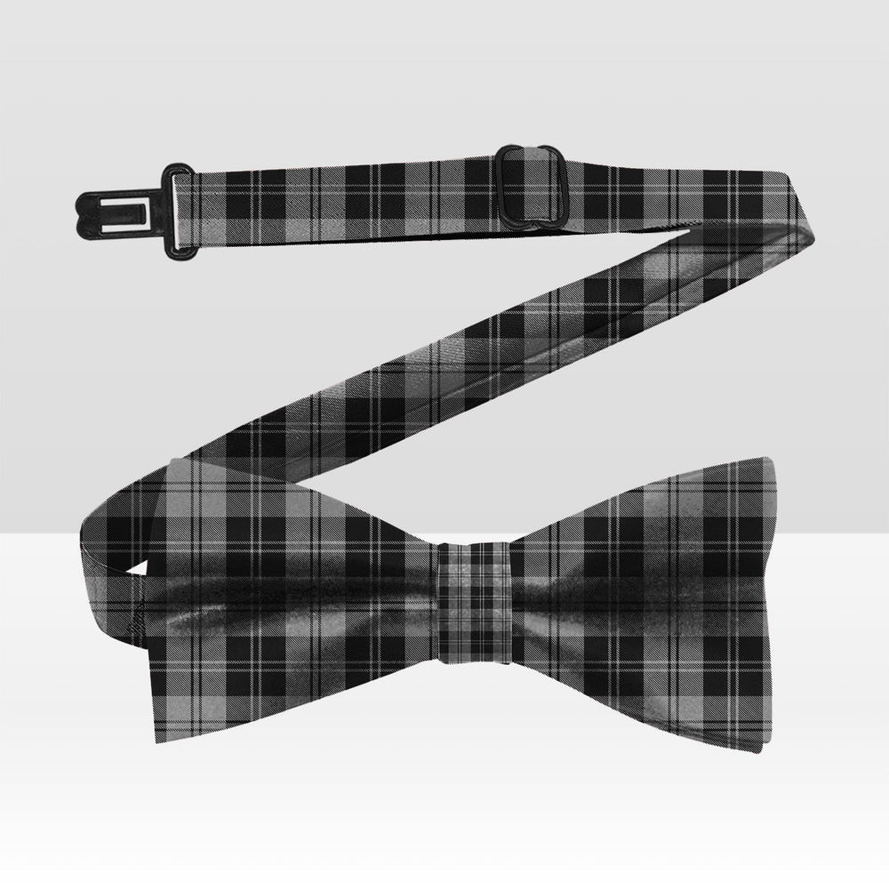 Clan Erskine Black And White Tartan Bow Tie LE85 Clan Erskine Tartan Today   
