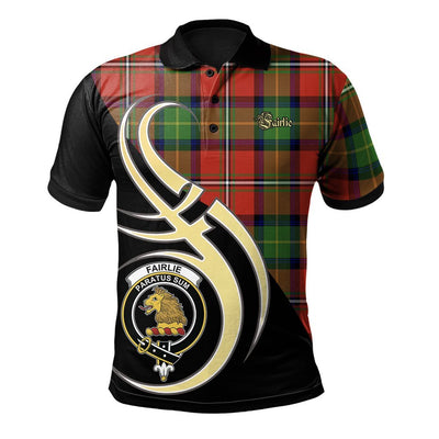 Clan Fairlie Modern Tartan Polo Shirt - Believe In Me Style