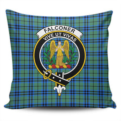 Clan Falconer Tartan Crest Pillow Cover DL11 Clan Falconer Tartan Today   