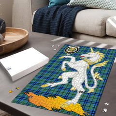 Clan Falconer Tartan Crest Unicorn Scotland Jigsaw Puzzles Gift For Family VI12 Clan Falconer Tartan Today   