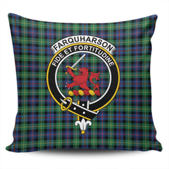 Clan Farquharson Ancient Tartan Crest Pillow Cover GV68 Clan Farquharson Tartan Today   