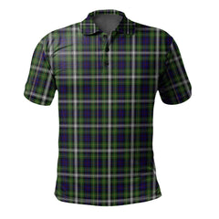 Clan Farquharson Dress Tartan Polo Shirt QS65 Farquharson Dress Tartan Tartan Polo   