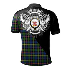 Clan Farquharson Modern Clan - Military Polo Shirt SH87 Farquharson Modern Tartan Tartan Polo   