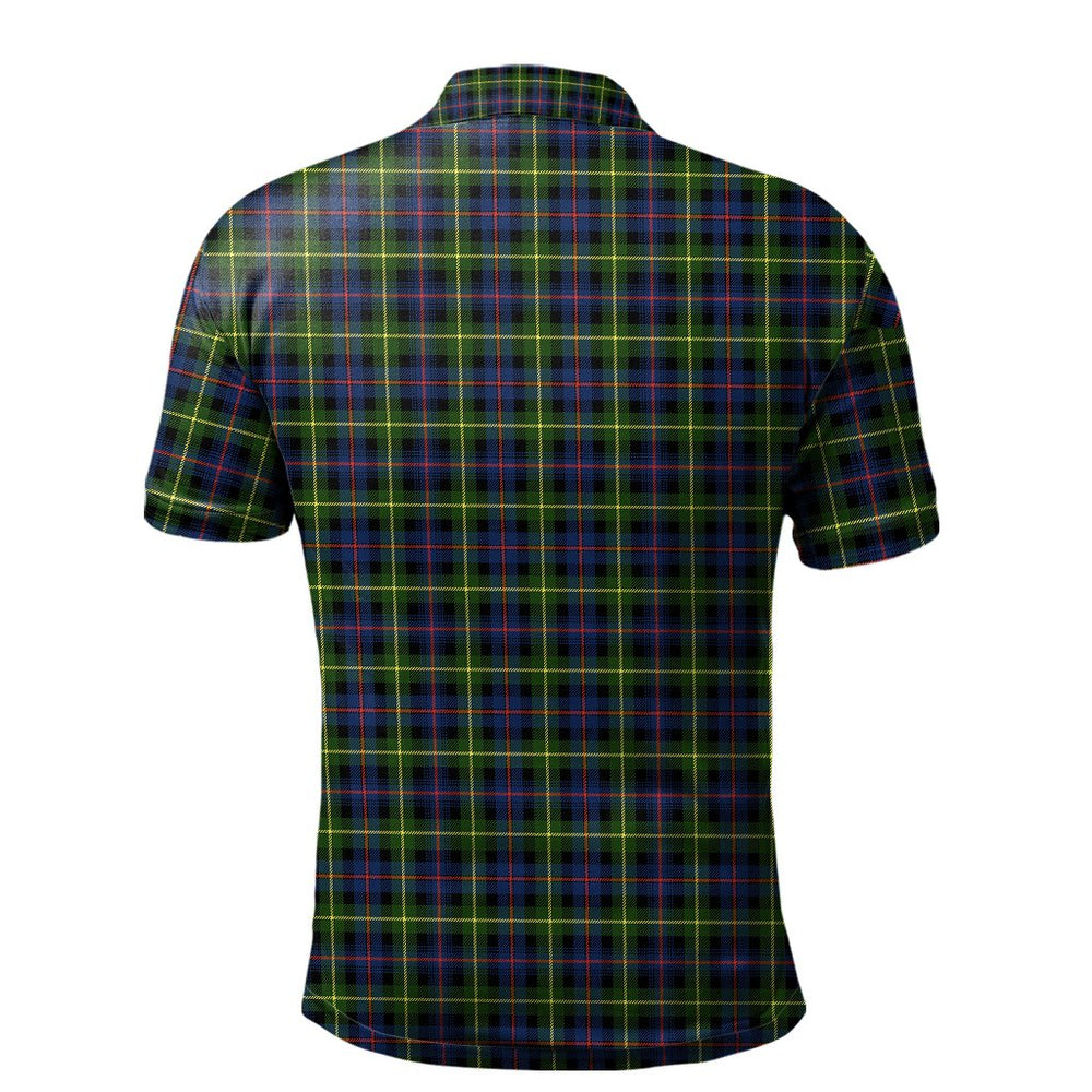 Clan Farquharson Modern Tartan Polo Shirt YG83 Farquharson Modern Tartan Tartan Polo   