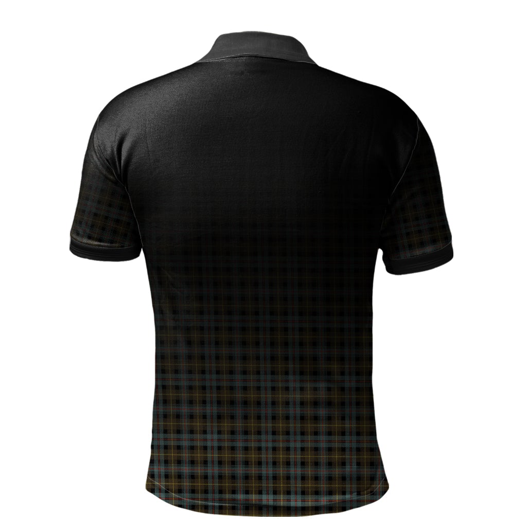 Clan Farquharson Weathered Tartan Polo Shirt - Alba Celtic Style UK59 Farquharson Weathered Tartan Tartan Polo   