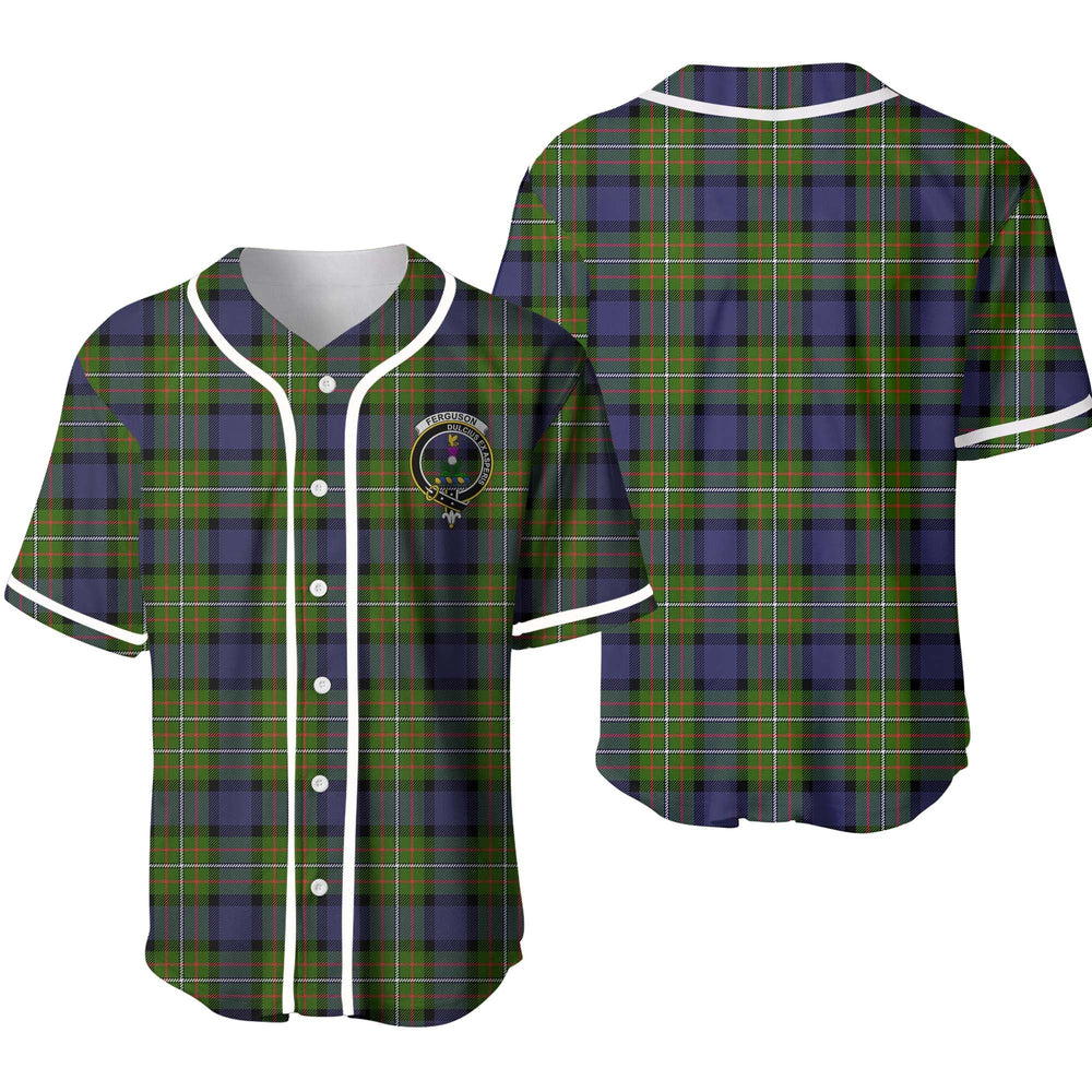 Clan Ferguson Tartan Unisex Baseball Jersey MU72QX13 Clan Hall Tartan Today   