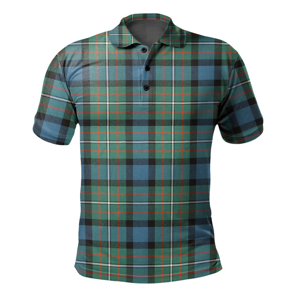 Clan Ferguson Ancient Tartan Polo Shirt BZ40 Ferguson Ancient Tartan Tartan Polo   