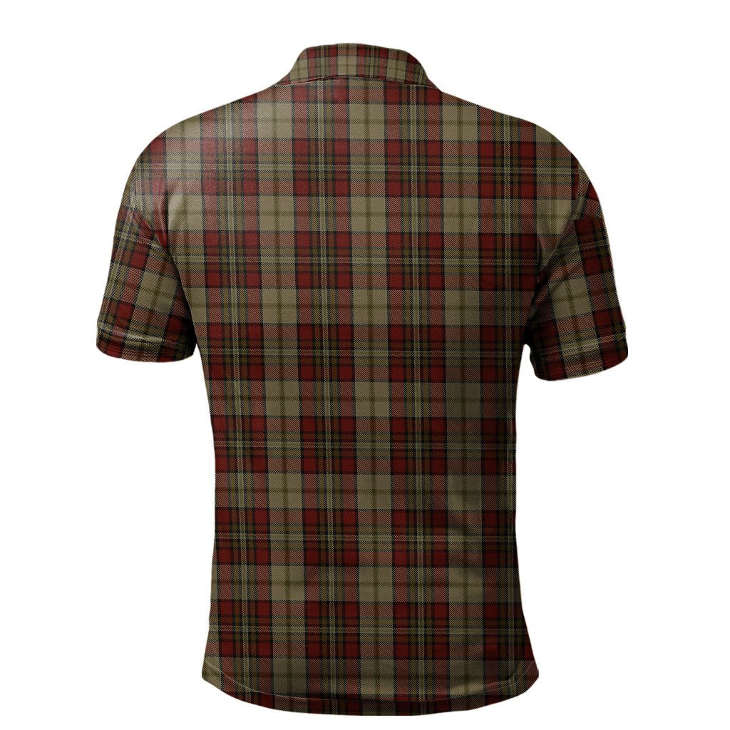 Clan Fitzsimmons Red Tartan Polo Shirt IB29 Fitzsimmons Red Tartan Tartan Polo   