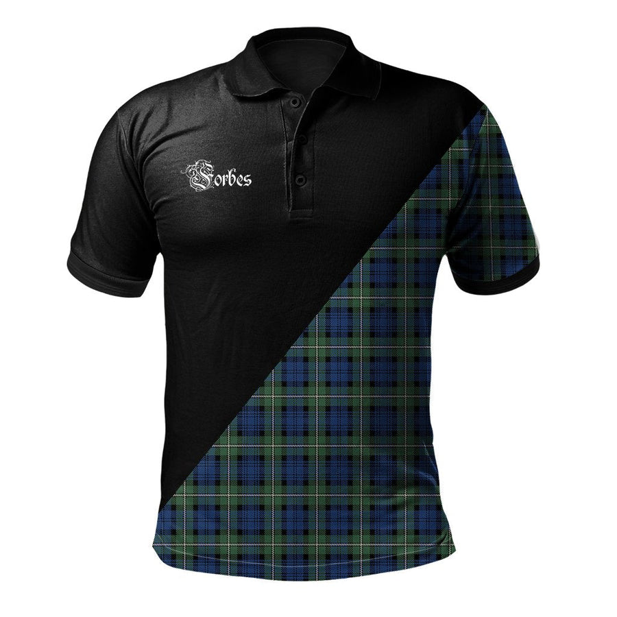 Clan Forbes Ancient Clan - Military Polo Shirt GP71 Forbes Ancient Tartan Tartan Polo   