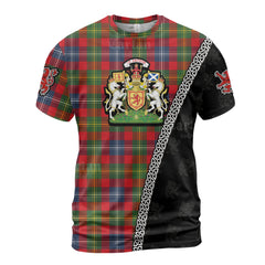 Personalized Clan Forrester Tartan Shirt with Scotland Coat of Arms & Custom Name WA14