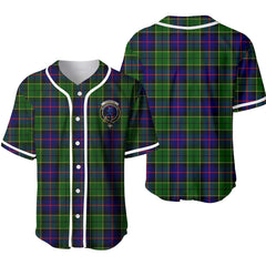 Clan Forsyth Tartan Unisex Baseball Jersey EO11OT98 Clan Forsyth Tartan Today   