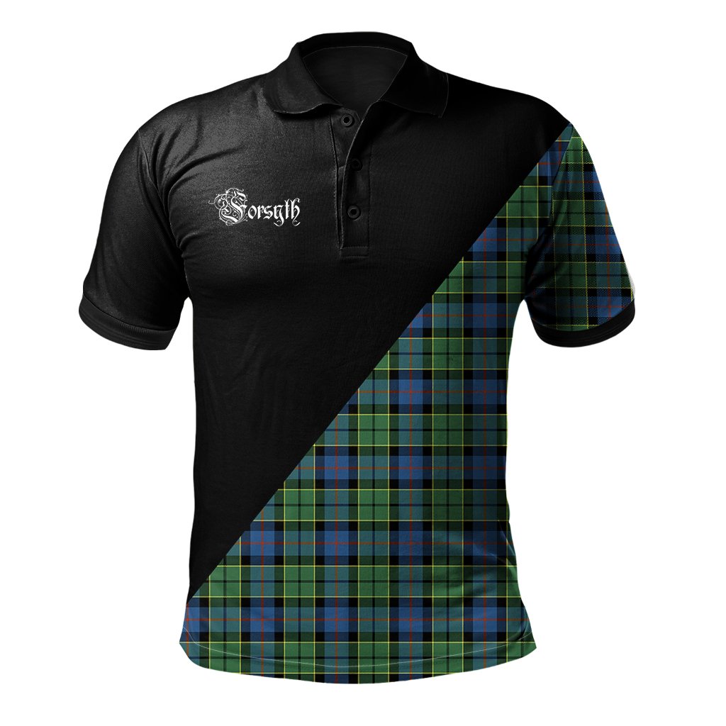 Clan Forsyth Ancient Clan - Military Polo Shirt DT40 Forsyth Ancient Tartan Tartan Polo   
