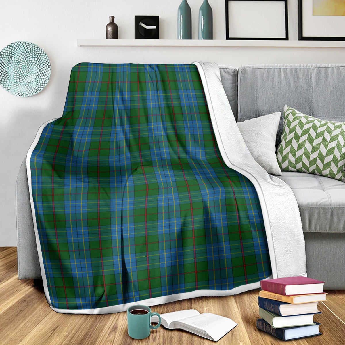 Clan Fox Hunting Family Tartan BlanketsAW51 Clan Hall Tartan Today   