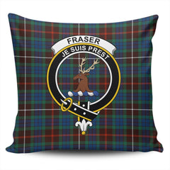 Clan Fraser Hunting Ancient Tartan Crest Pillow Cover XA64 Clan Fraser Tartan Today   