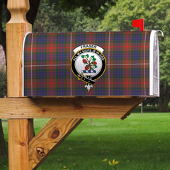 Clan Fraser Hunting Modern Tartan Crest Mailbox SC26 Clan Fraser Tartan Today   