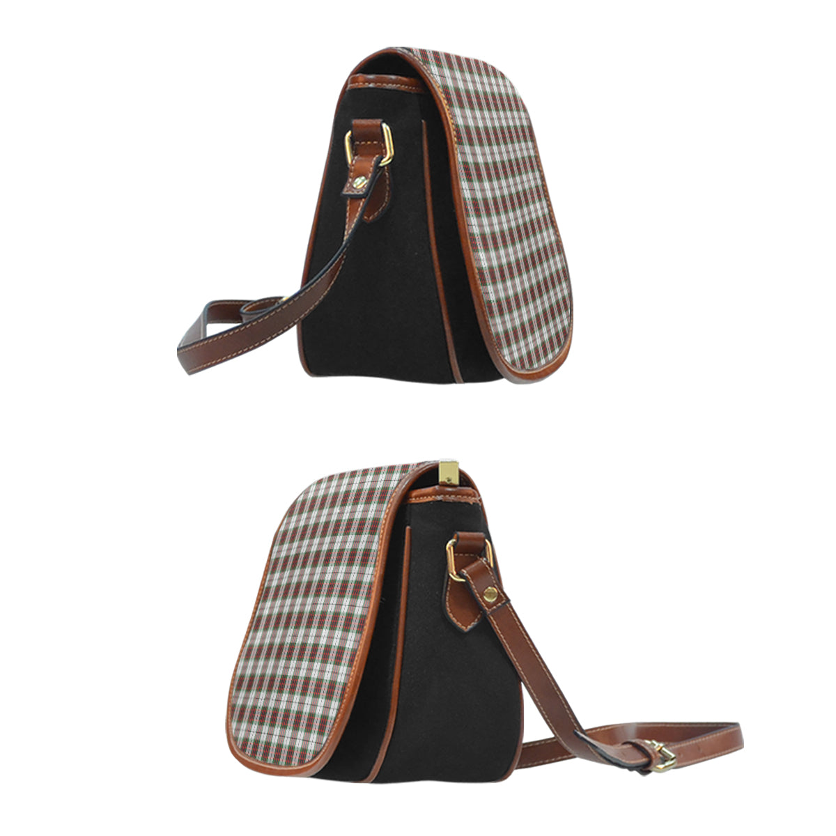Clan Fraser Dress Tartan Saddle Handbags AY63 Clan Fraser Tartan Today   