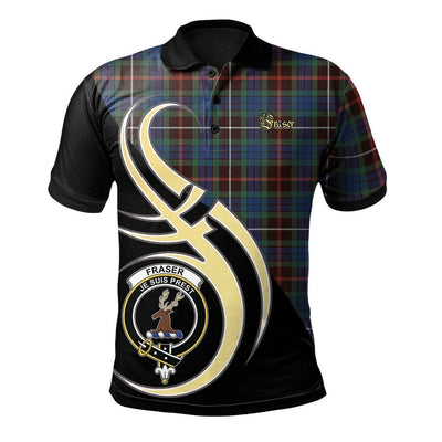 Clan Fraser Hunting Ancient Tartan Polo Shirt - Believe In Me Style
