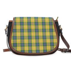 Clan Fraser Yellow Tartan Saddle Handbags SB42 Clan Fraser Tartan Today   