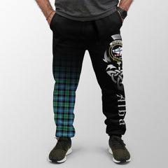 Clan Galbraith Ancient Tartan Crest Jogger Sweatpants  Alba Celtic Style GI99 Clan Rait Tartan Today   