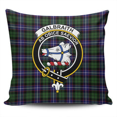Clan Galbraith Modern Tartan Crest Pillow Cover OA83 Clan Rait Tartan Today   