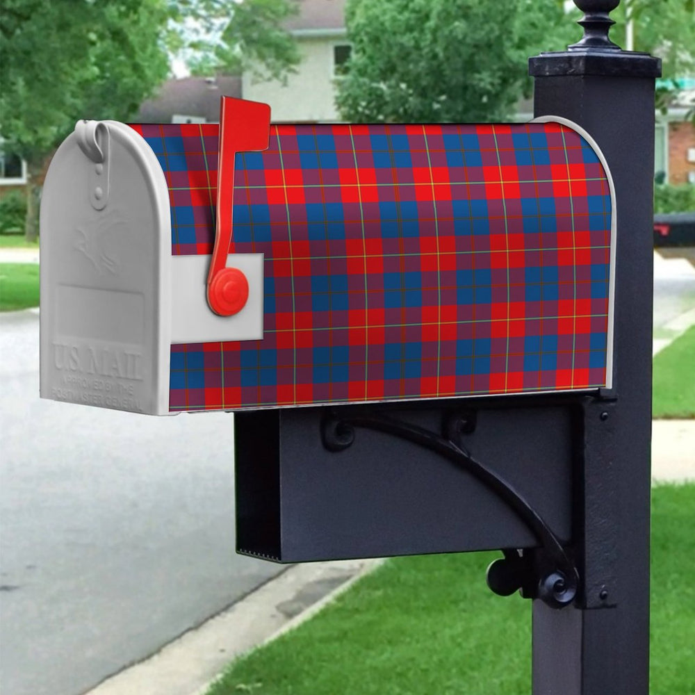 Clan Galloway Red Tartan Crest Mailbox EY98 Clan Galloway Tartan Today   