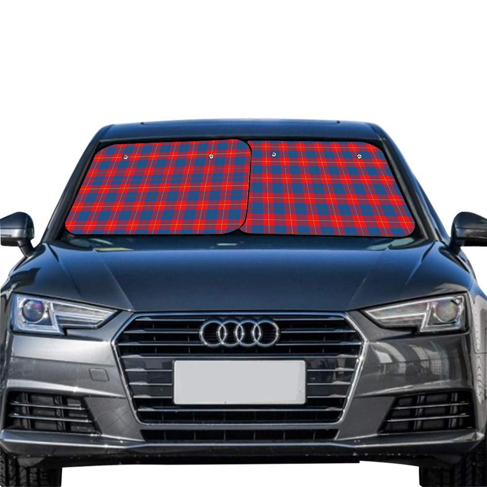 Clan Galloway Red Tartan Sun Shade 2 Pieces PE99 Clan Galloway Tartan Today   