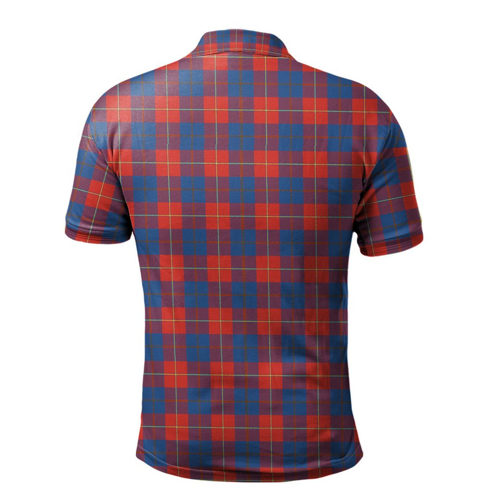Clan Galloway Red Tartan Polo Shirt PM17 Galloway Red Tartan Tartan Polo   
