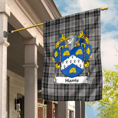 Clan Harris Tartan Crest Garden Flag UG40 Clan Garden Tartan Today   