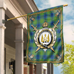 Clan Johnson Ancient Tartan Crest Garden Flag  - Celtic Thistle  ZJ88 Clan Garden Tartan Today   