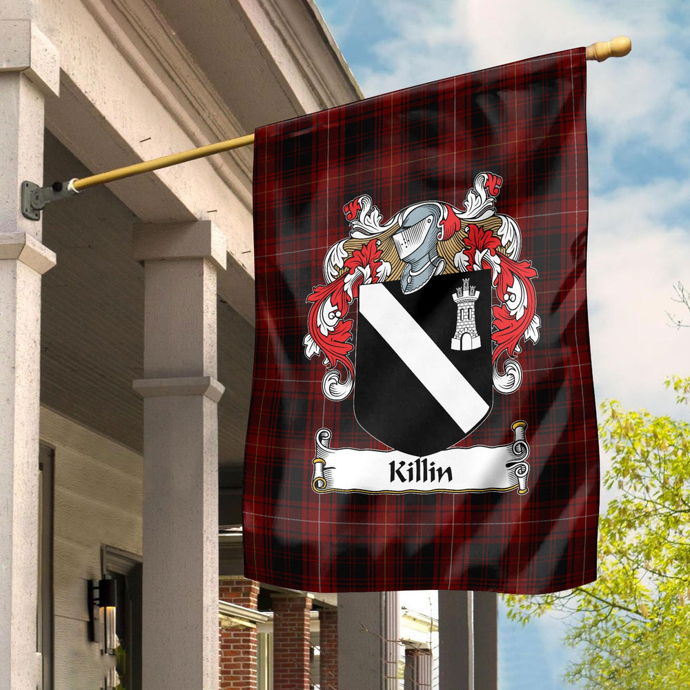 Clan Killin Tartan Crest Garden Flag JF50 Clan Garden Tartan Today   