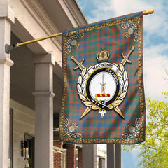 Clan MacIntyre Ancient Tartan Crest Garden Flag  - Celtic Thistle  OT97 Clan MacIntyre Tartan Today   