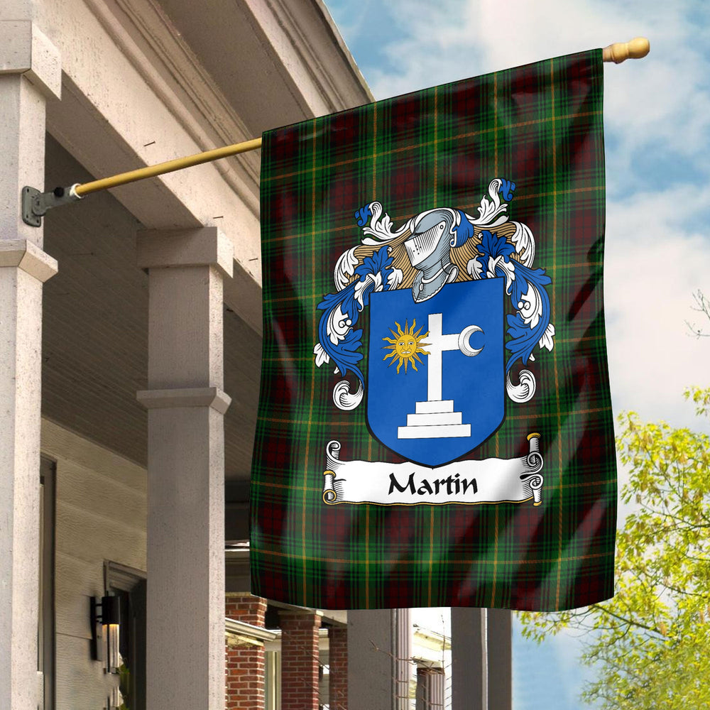 Clan Martin Tartan Crest Garden Flag KK48 Clan Mar Tartan Today   