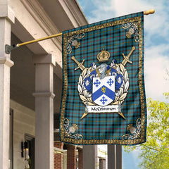 Clan McCrimmon Tartan Crest Garden Flag  - Celtic Thistle  SM98 Clan Garden Tartan Today   